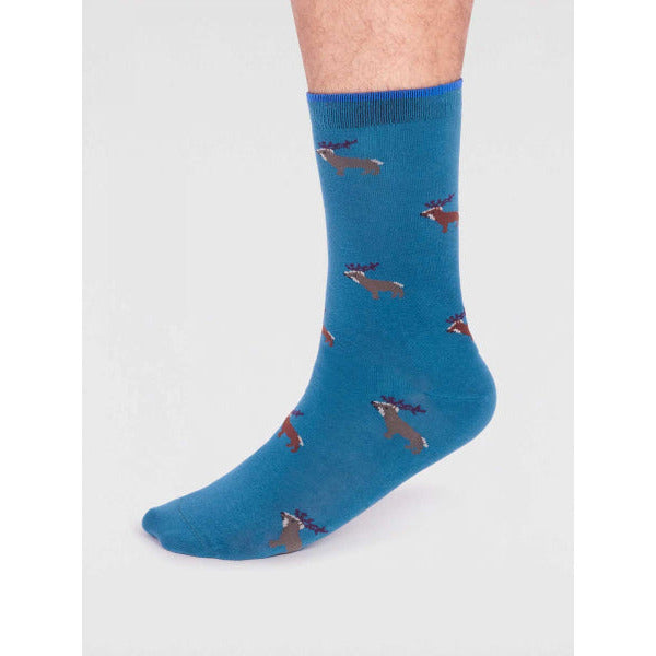 thought Jamal Organic Cotton Animal Socks