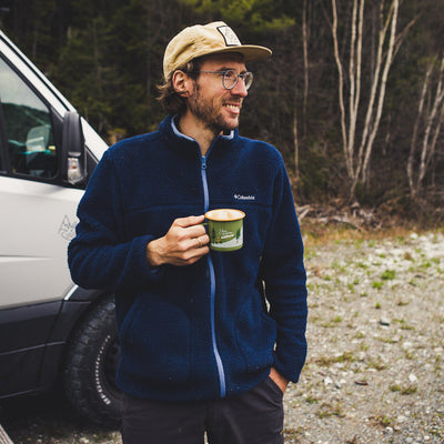 Road Typing Emaillebecher Outdoors