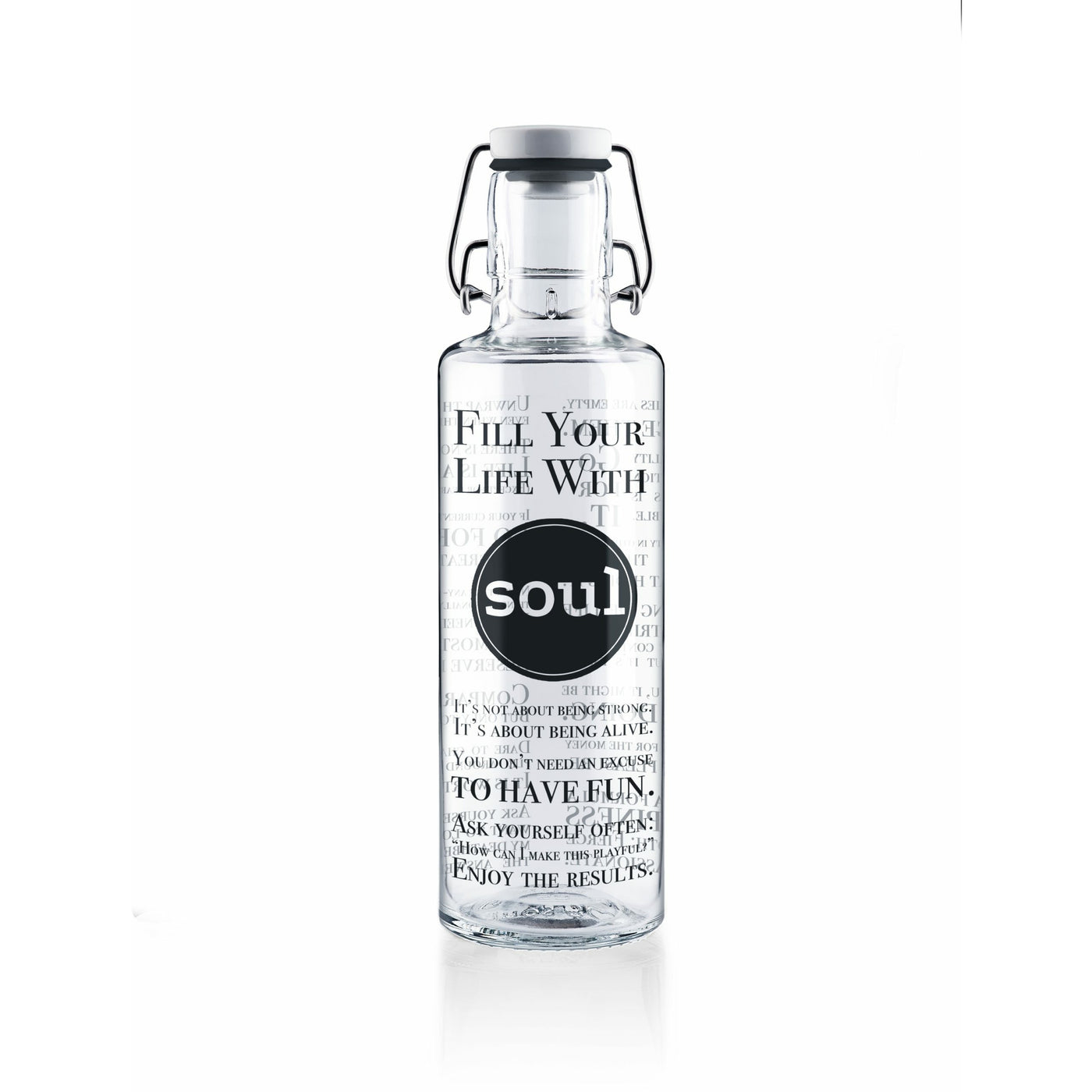 soulbottle 0,6l "Fill your Life with soul"