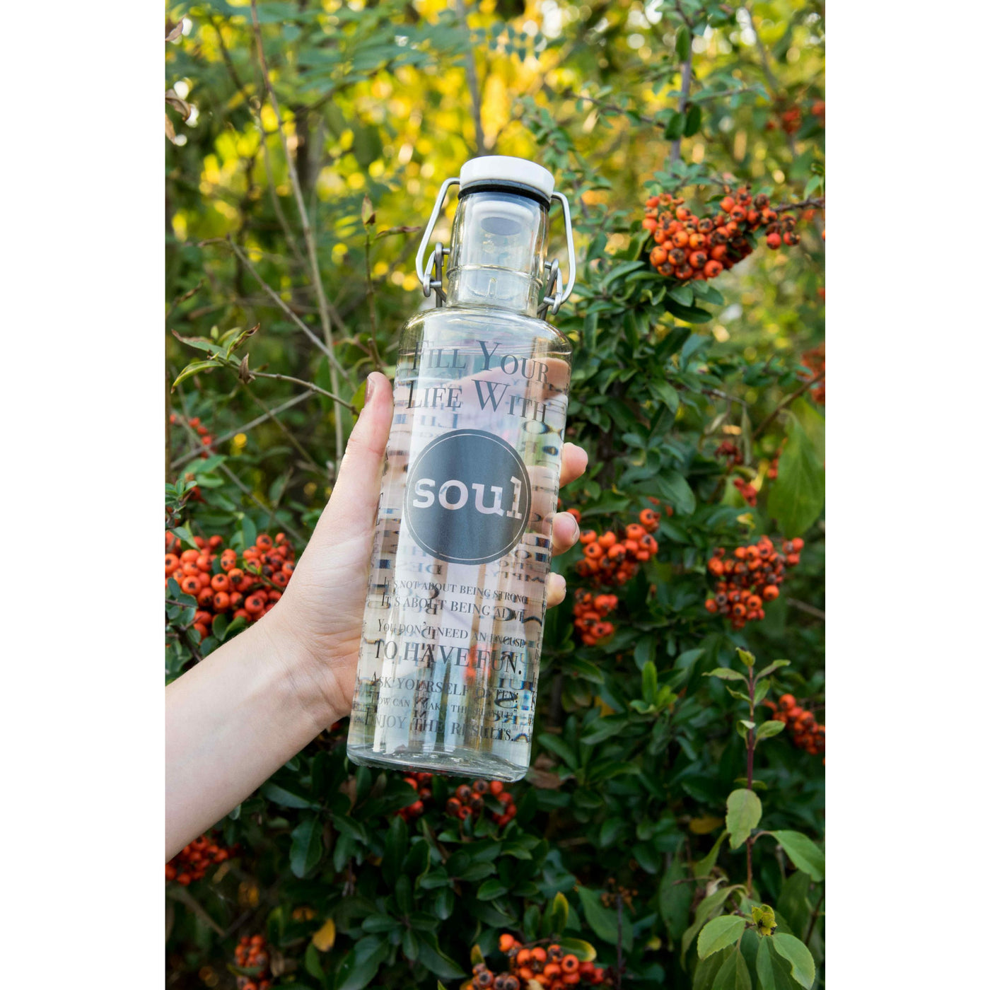 soulbottle 0,6l "Fill your Life with soul"