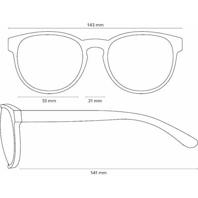 Sonnenbrille The King of Hearts aus Walnussholz