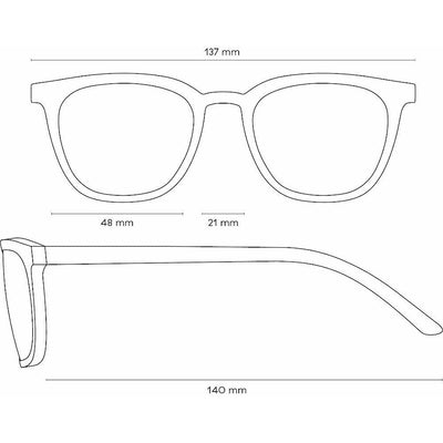 Sonnenbrille Rob aus Walnussholz